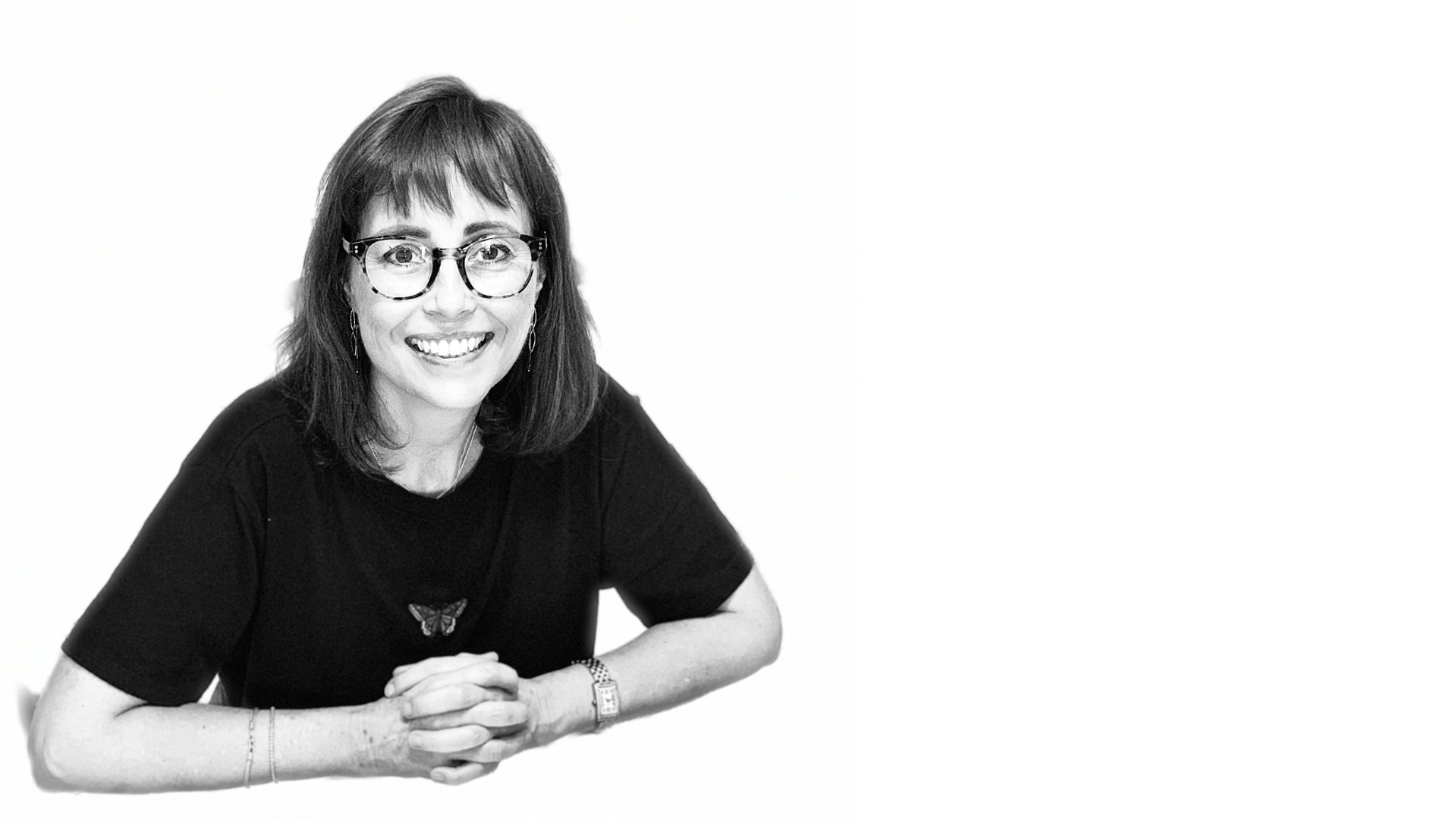 Ana Merino, psicóloga y psicoterapeuta, en su consulta